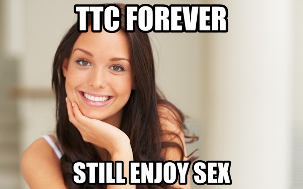 TTC forever -- still enjoy sex