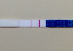 When you don't want to see a BFP: two weeks after beginning misoprostol for a blighted ovum.